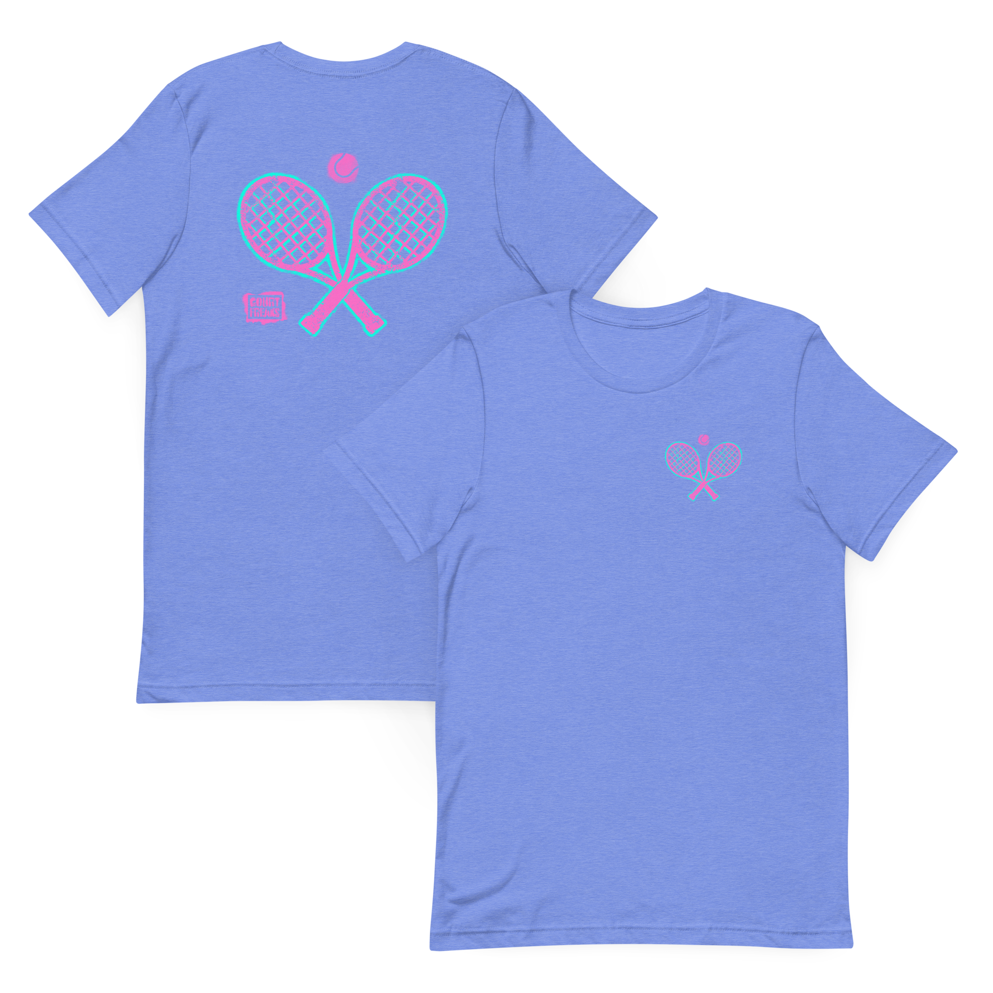 "Miami" T-Shirt Cloumbia Blue